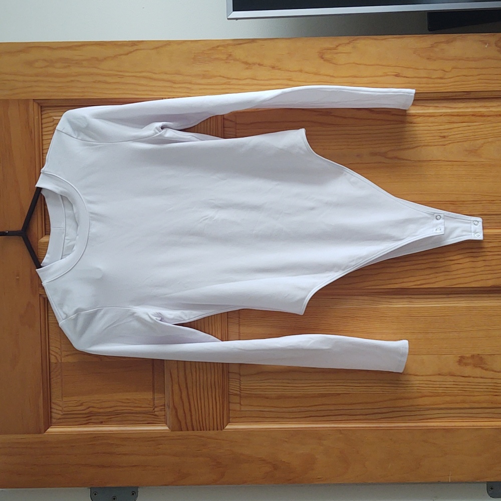 Good American White Bodysuit